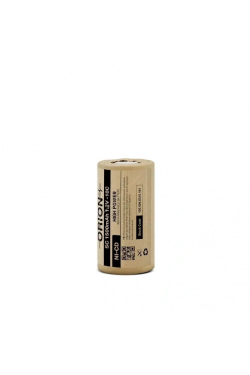 Orion 1.2V Ni-Cd SC 1500mAh Şarj Edilebilir Pil - HP