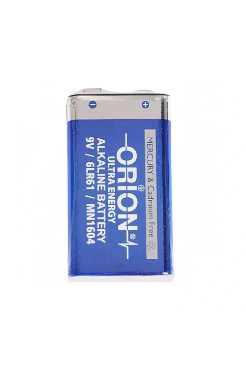Orion 9V Alkalin Pil Dökme