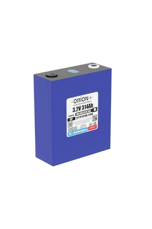 Orion LiFePO4 3.2v 314DL 314AH Prizmatik Pil
