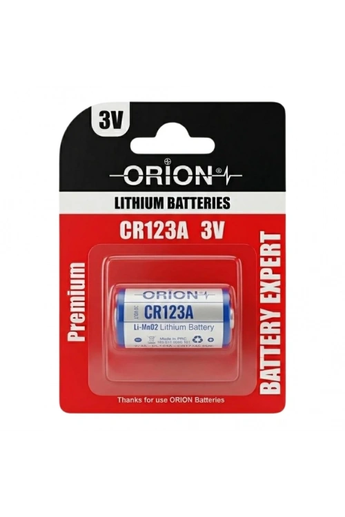 Orion Lityum CR123A 3.0V Pil