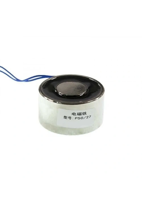 P50/27 24V Elektromıknatıs - 50kg Elektro Manyetik