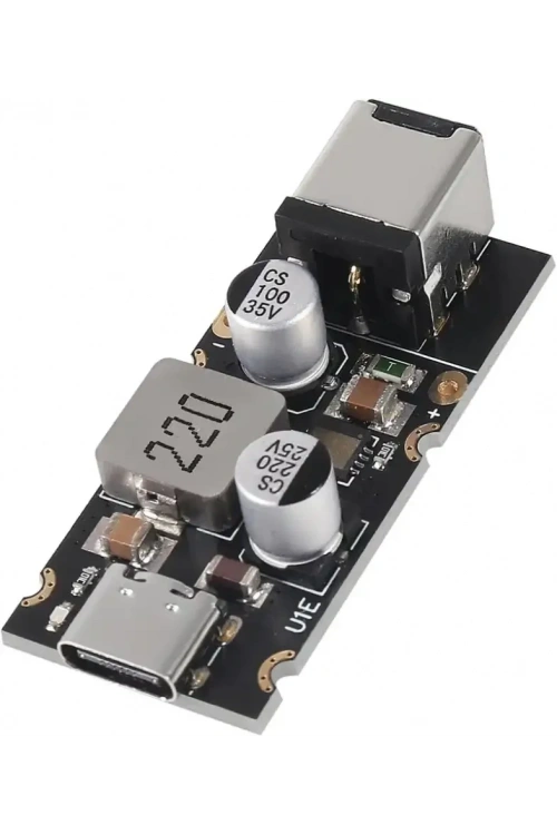 Pd65W Type-C USB QC3.0 5V 9V 12V 20V Hızlı Şarj Modülü 2.5x5.5 Jack