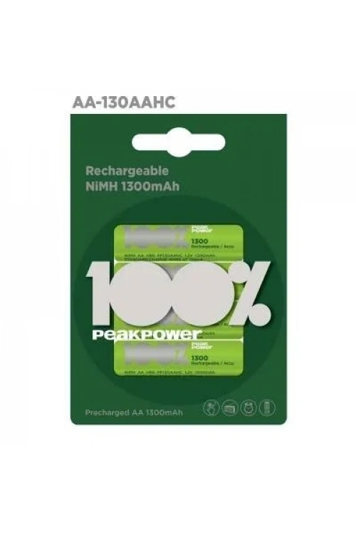 PeakPower 1300mAh 4lü AA Şarj Edilebilir Pil