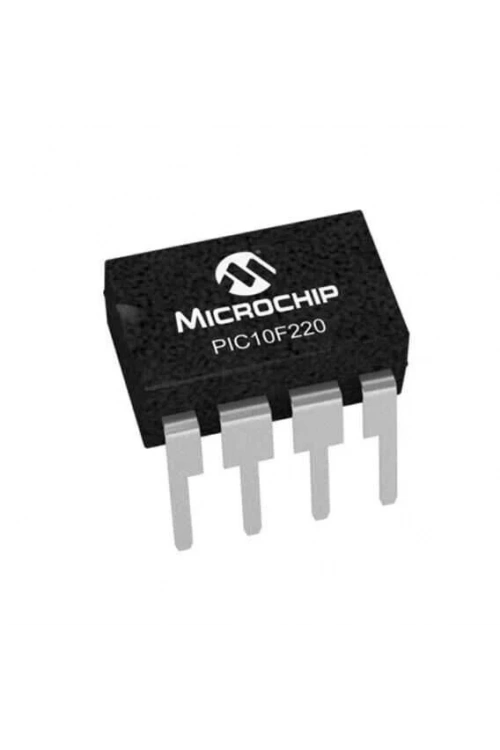 PIC10F220-I/P DIP-8 8MHz Mikrodenetleyici