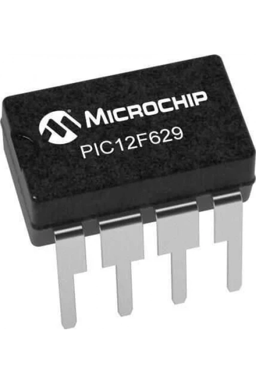 PIC12F629 PDIP-8 8-Bit 20Mhz Mikrodenetleyici