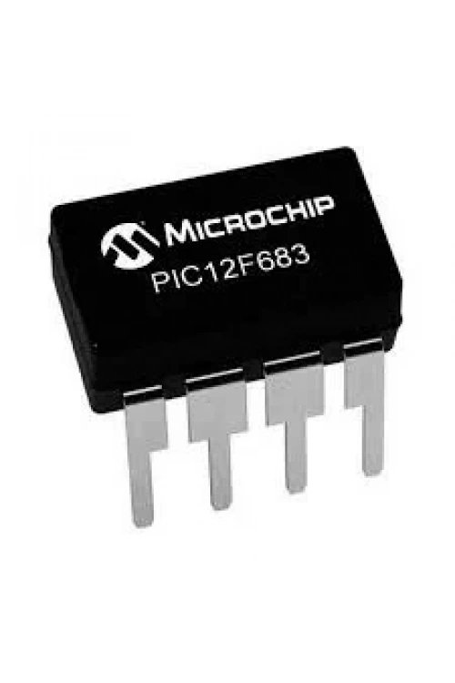PIC12F683 I/P 8-Bit 20MHz Mikrodenetleyici DIP8