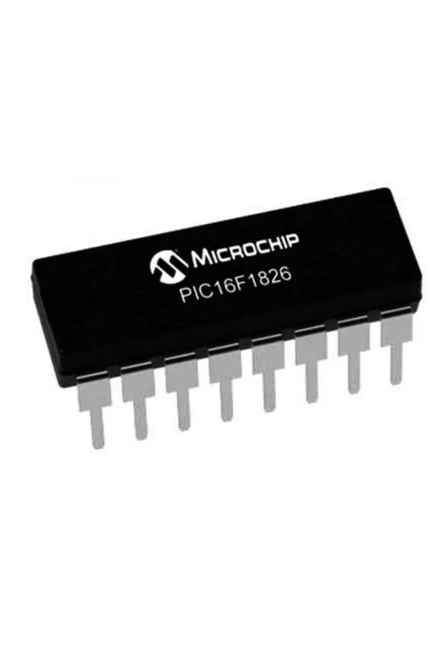 PIC16F1826-I/P PDIP-18 8-Bit 32MHz Mikrodenetleyici