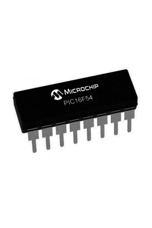 PIC16F54 I/P PDIP-8 8-Bit 20 MHz Mikrodenetleyici