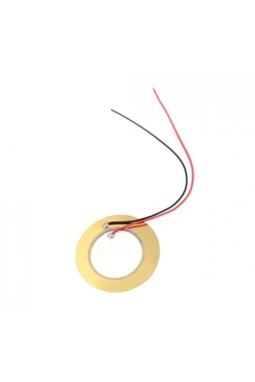 Piezo Disk Buzzer Kablolu - 50mm Çap