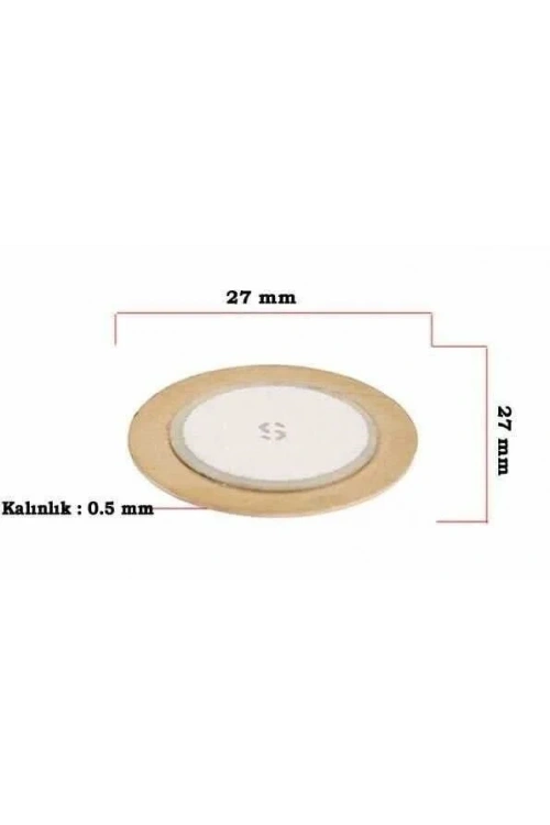 Piezo Disk Element- 27 mm Çap