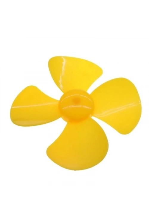 Plastik Pervane Ø100mm - Sarı