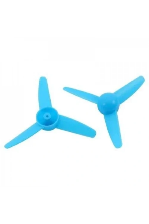 Plastik Pervane Ø80mm - Mavi