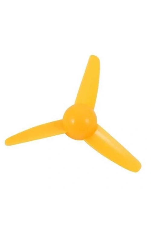 Plastik Pervane Ø80mm - Sarı
