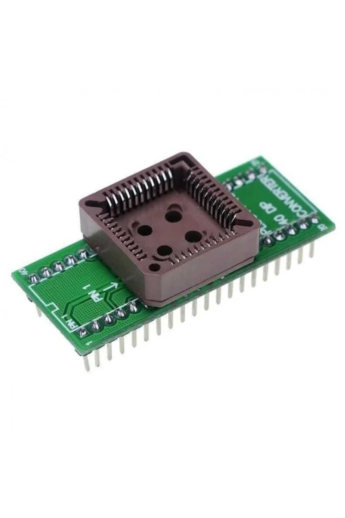 PLCC44 to DIP40 Çevirici Adaptör