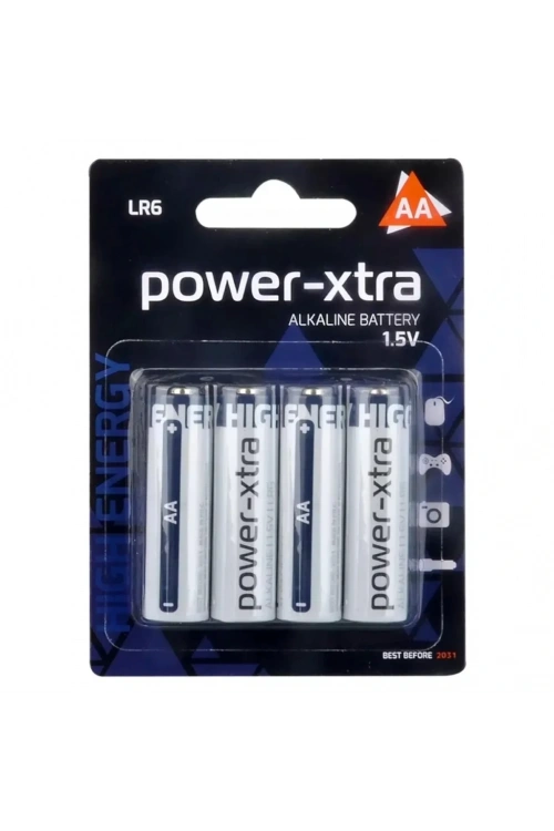 Power-Xtra AA - LR06 Alkalin Kalem Pil 4lü Blister
