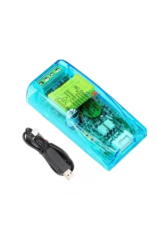 PZEM-004T 10A Tek Fazlı AC Güç İletişim Modülü + USB