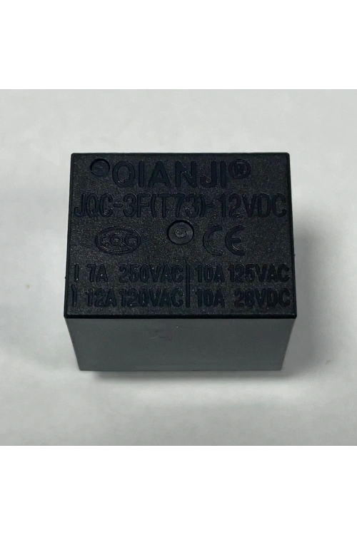 Qianji 12V Minyon Spot Röle 10A 5 Pin JQC-3F-(T73)