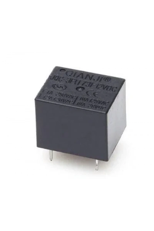 Qianji JQC-3F(T73)-12VDC Röle 5 Pin