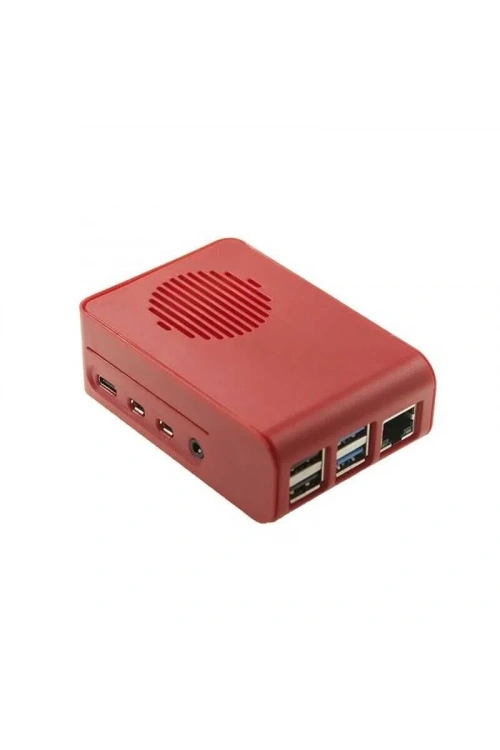 Raspberry Pi 4 Kırmızı Muhafaza Kutusu
