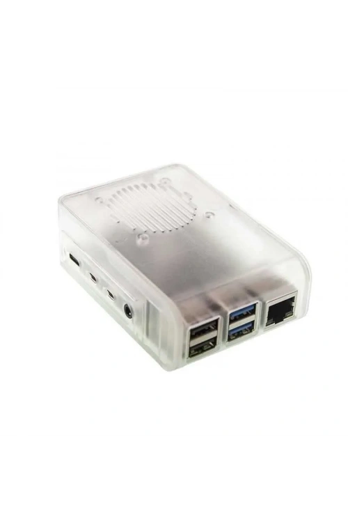 Raspberry Pi 4 Şeffaf Muhafaza Kutusu