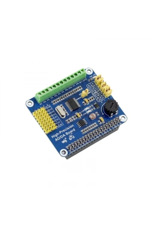 Raspberry Pi Yüksek Hassasiyetli AD/DA Genişletme Kartı