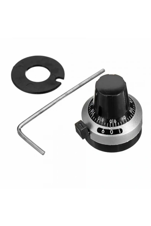 RDK-III 4mm 3590 Dial Hassas Potansiyometre Başlığı