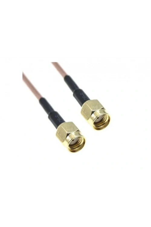 RG316 RPSMA SMA Erkek-Erkek Konnektör Kablo 100cm