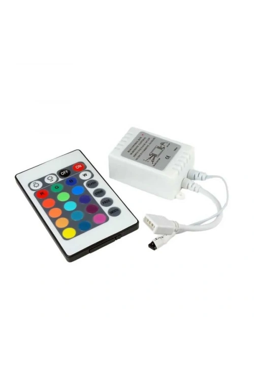 Rgb Şerit Led Kumandası 6A 24 Butonlu