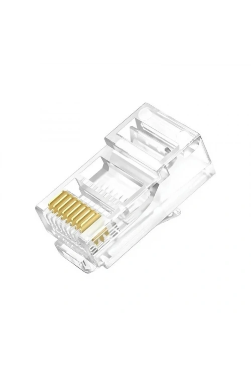 RJ45 EZ Cat6 Yeni Nesil Delikli Erkek Soket