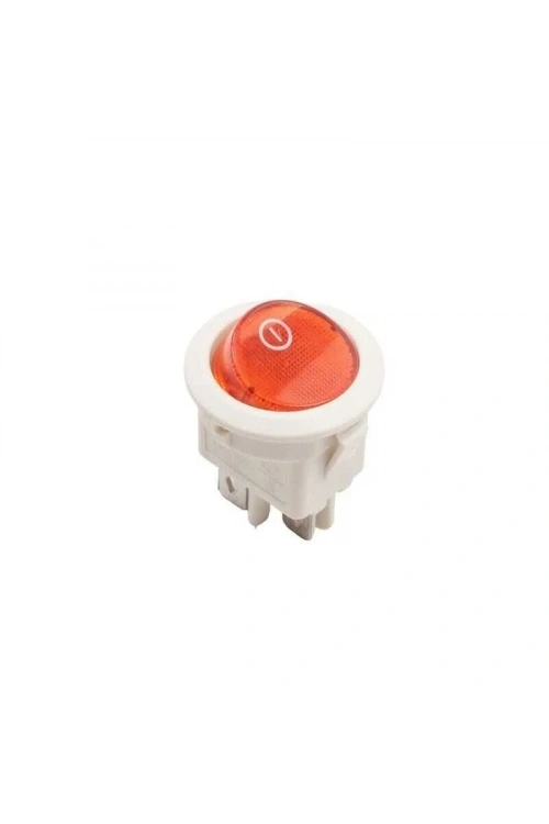 RS601 Yaylı 3-Pin ON-OFF Anahtar - Beyaz