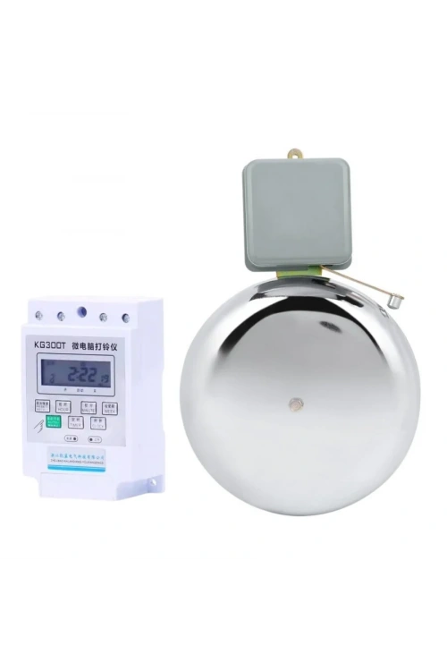 SCF-12 300mm 220V Elektrikli Zil - KG300T Zaman Kontrollü