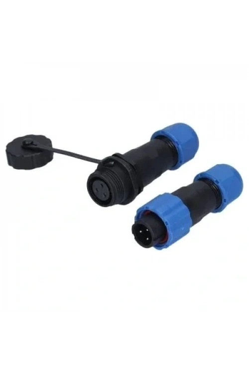 SD13 3 Pin 13mm Su Geçirmez Konnektör Takımı