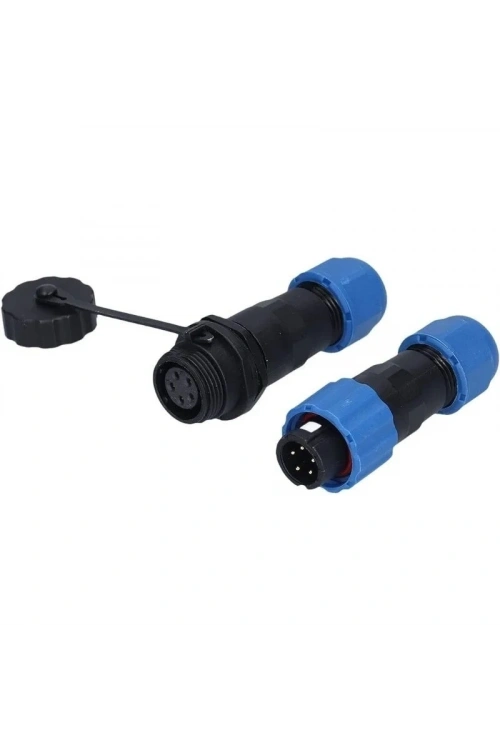 SD13 5 Pin 13mm Su Geçirmez Konnektör Takımı