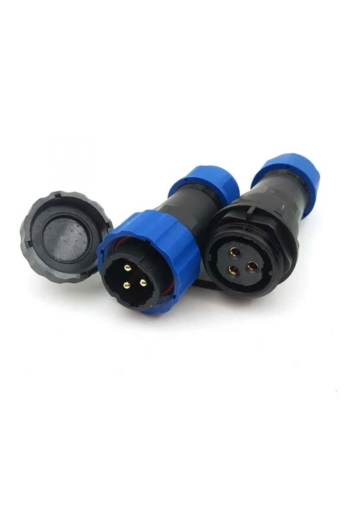SD20 3 Pin 20mm Su Geçirmez Konnektör Takımı