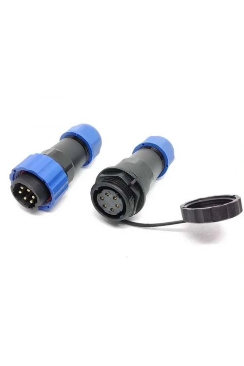 SD20 6 Pin 20mm Su Geçirmez Konnektör Takımı