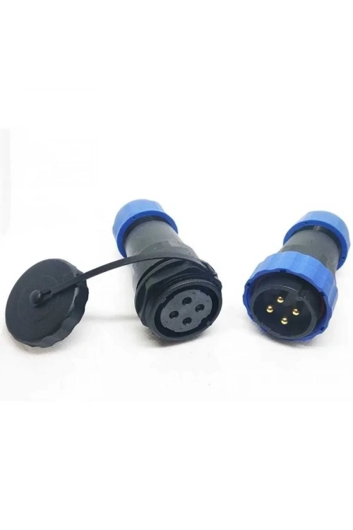 SD28 4 Pin 28mm Su Geçirmez Konnektör Takımı