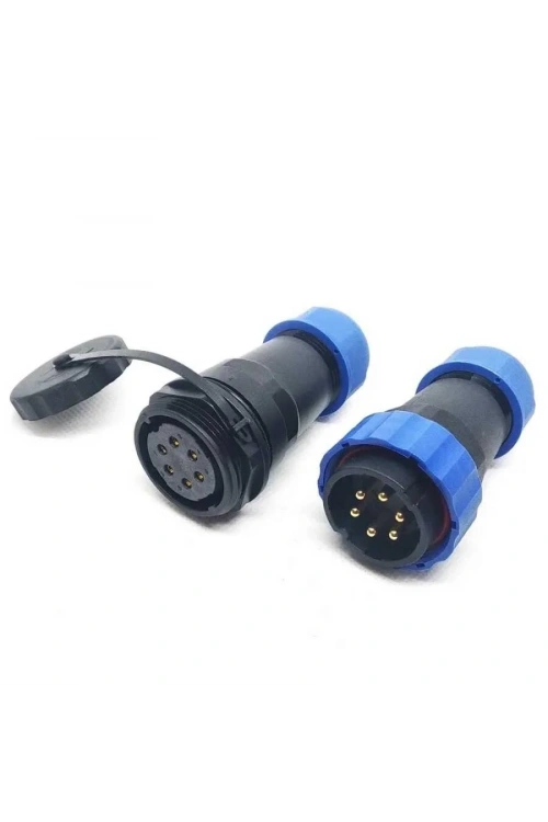 SD28 6 Pin 28mm Su Geçirmez Konnektör Takımı