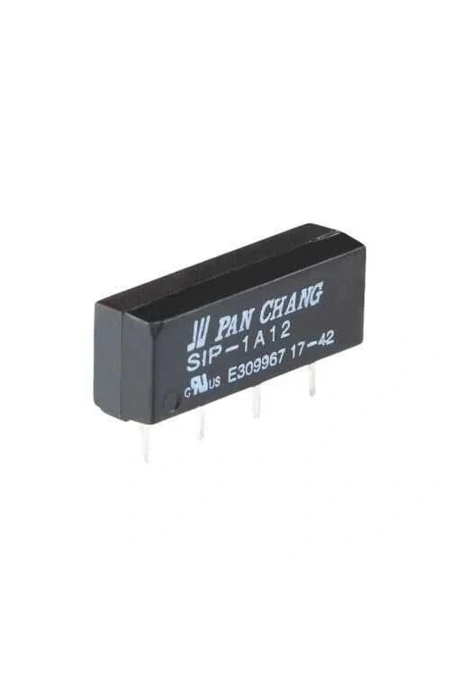 SIP-1A12 12V 1A Reed Röle - 4-Pin