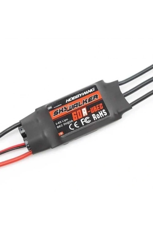SkyWalker ESC 60A Brushless Fırçasız Motor Hız Kontrol Sürücüsü