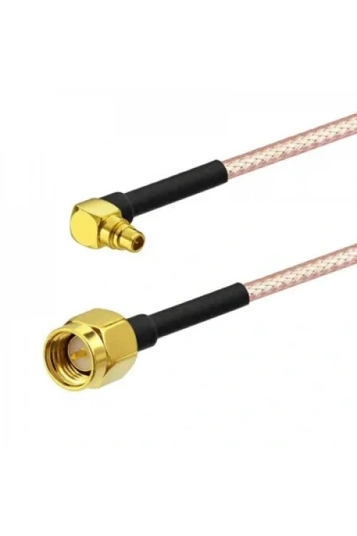 SMA Erkek - MMCX-JW RG316 Dönüştürücü Kablo - 9cm