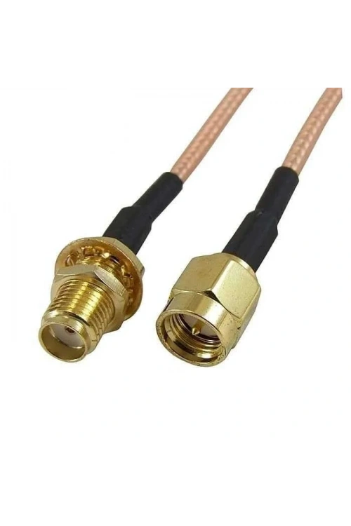 SMA Erkek - SMA Dişi RG316 Dönüştürücü Kablo - 10cm