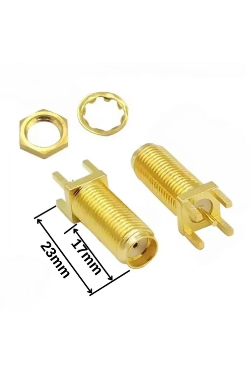 SMA-KE 17 Coaxial Konnektör - Simetrik