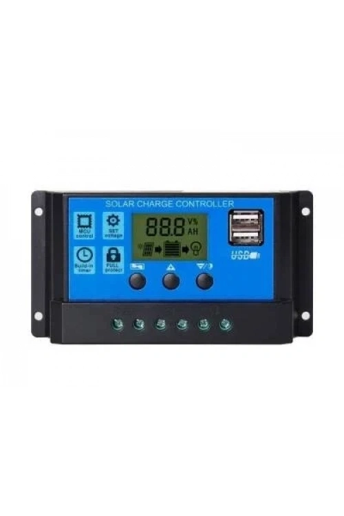 Solar Panel Akü Şarj Cihazı 30A 12/24V