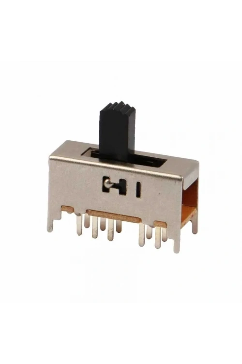 SS-24H01 4 Konumlu Sürgülü Slide Switch 10 Pin