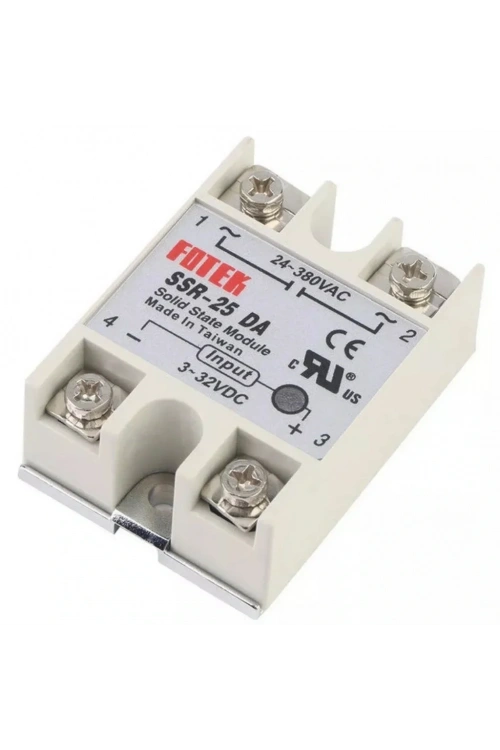 SSR-25DA SSR Solid State Röle 25A (Katı Hal Rölesi)