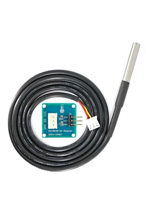 Su Geçirmez DS18B20 Dijital Sıcaklık Sensörü Modülü 3-Pin