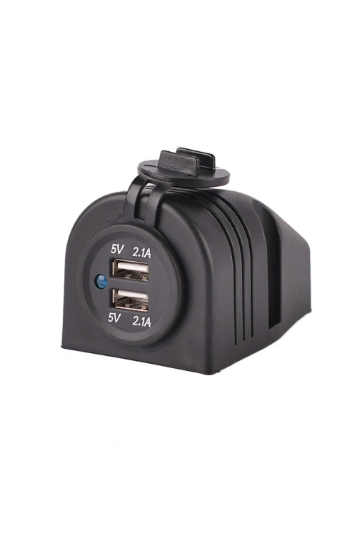 Su Geçirmez USB Şarj Modülü 2x 5V 2.1A