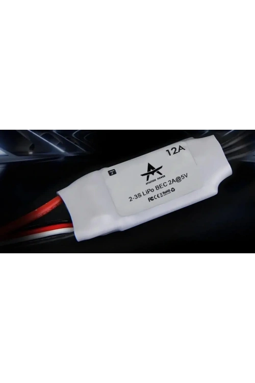 T-Motor ESC AT12 Amper 2-3S Drone Motor Sürücüsü