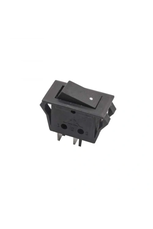 T85 Tekli Dar 2-Pin On/Off Anahtar - Siyah