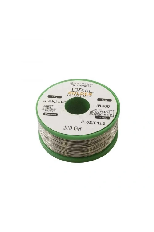 Tassol 1.2 mm 200gr Kurşunsuz Lehim Teli